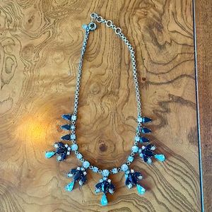 J.Crew costume jewelry embellished necklace.